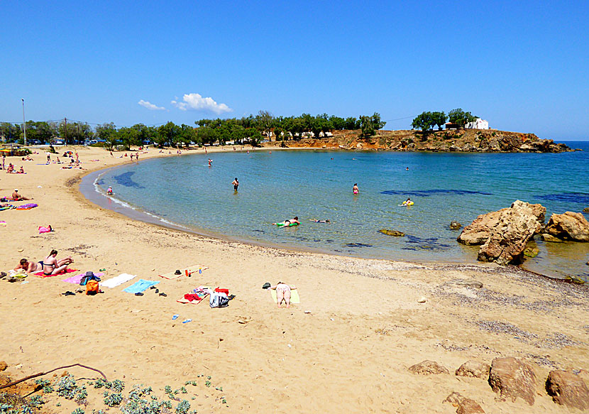 The best beaches near Chania in Crete.  Iguana beach. 