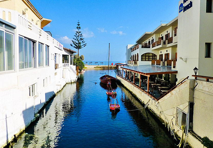 Kalyves Beach Hotel is located on the beach in Kalives.