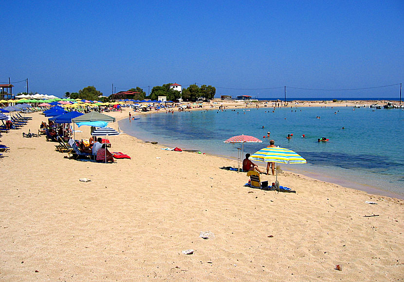 Stavros beach in the Akrotiri peninsula east of Chania city.