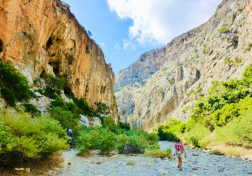 Don't miss the hike back to the parking lot where the walk to Agiofarago beach begins.