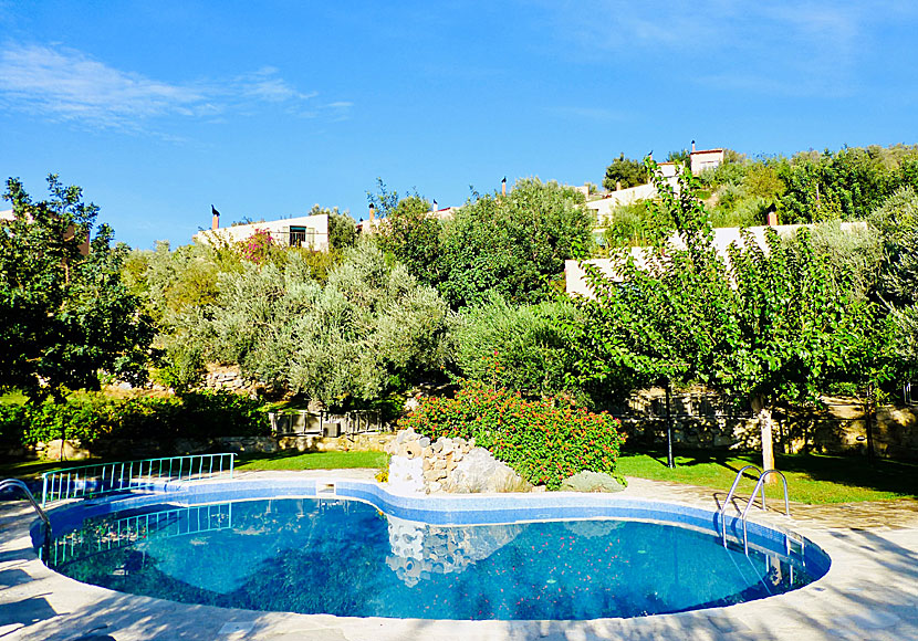 Eleonas Hotel & Restaurant in Zaros in Crete.
