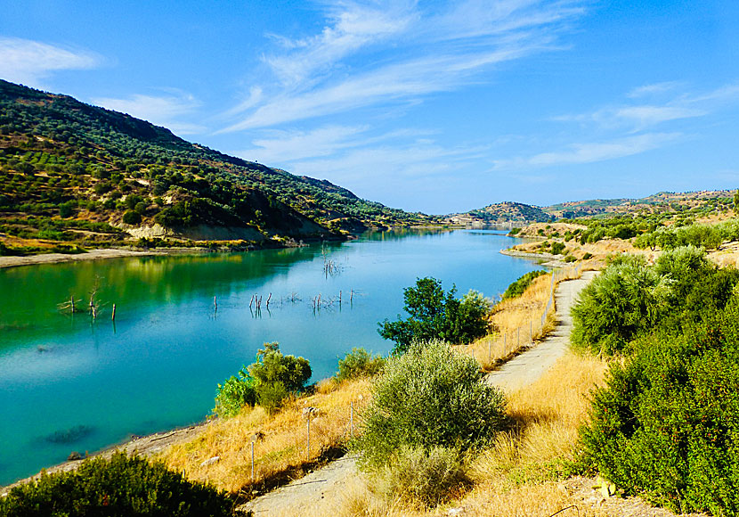 Faneromeni Lake south of Zaros in Crete
