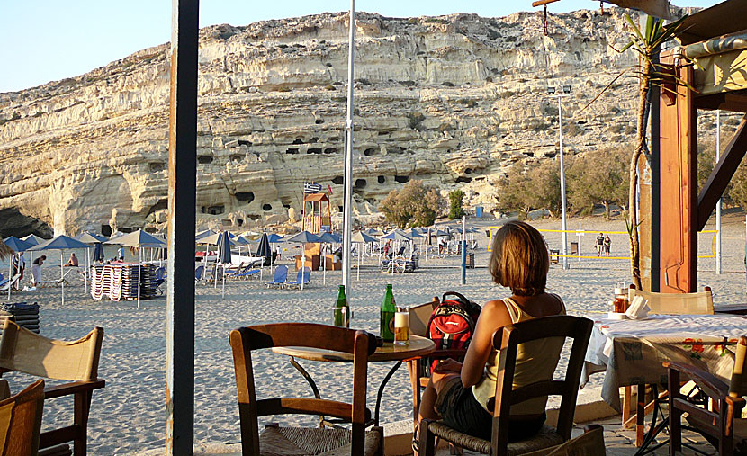 Cosy Matala in Crete.