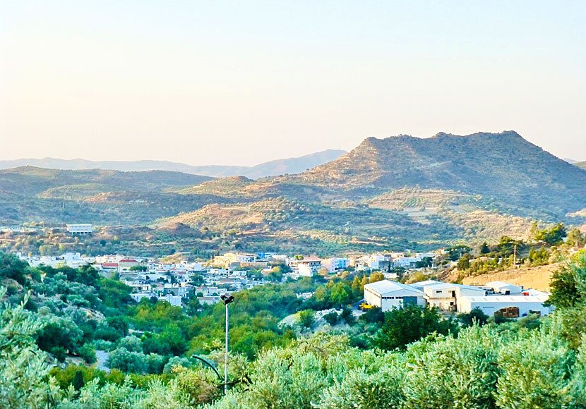 Don't miss the pleasant village of Zaros when you visit Heraklion county in Crete.