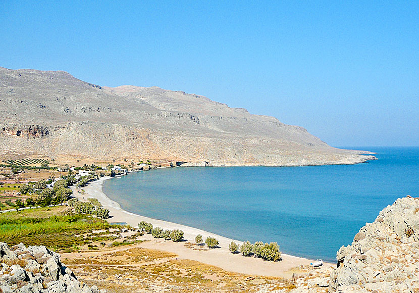 Kato Zakros in eastern Crete is a cozy little village with a nice beach.