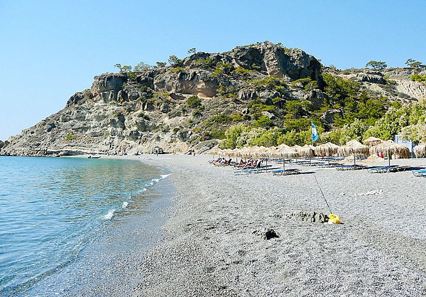 Agia Fotia beach between Ierapetra and Makrigialos in southeast Crete.