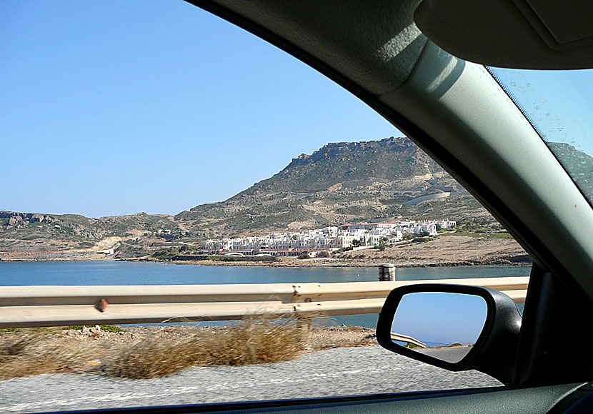 The abandoned village and hotel Dionysos Village is located outside Sitia in eastern Crete.