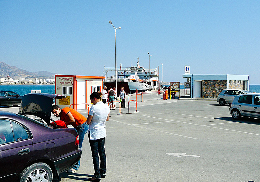 From the port of Ierapetra in Crete there are boats to the small island of Chrissi Island.