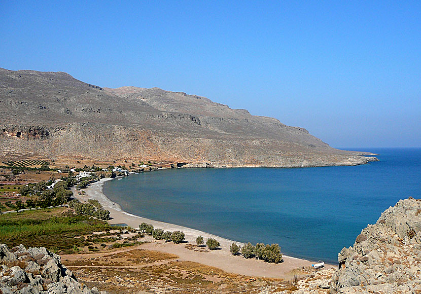 Kato Zakros beach in eastern Crete.