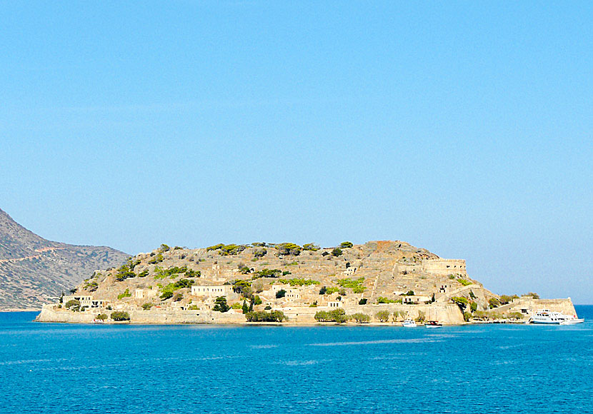 Leper colony of Spinalonga in eastern Crete.