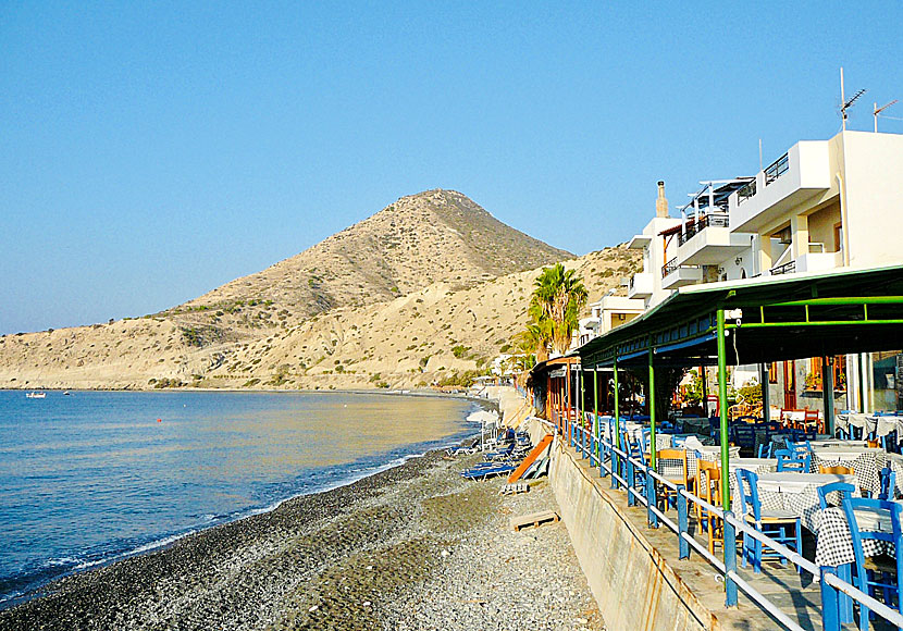 Mirtos beach in southern Crete.