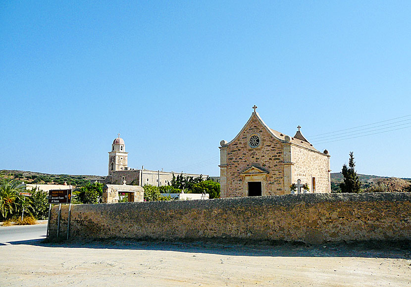 Moni Toplou monastery in eastern Crete.