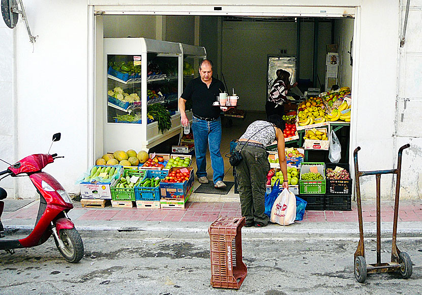 Sitia is a genuine town dominated by Greek everyday life.