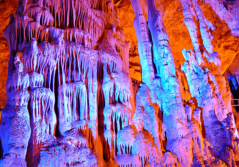 Sendoni Cave in Zoniana close to Anogia in Crete.