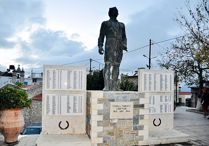 The Nazis murdered many residents of Anogia in Crete during World War II and then razed the village to the ground.