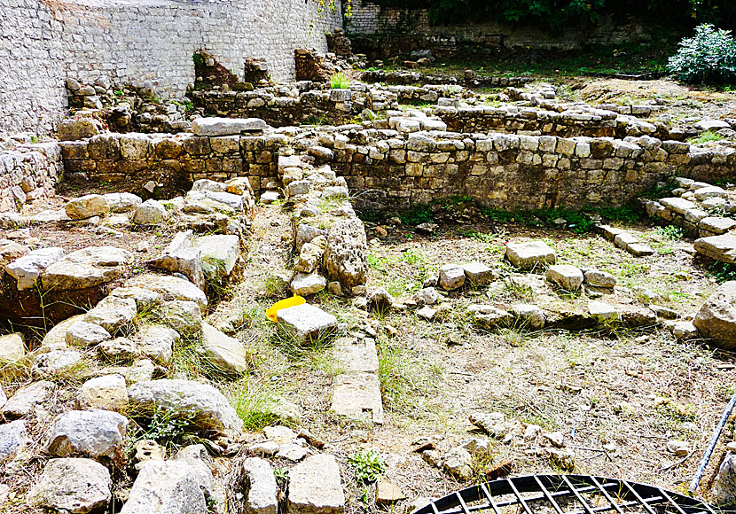 The Lappa Archaeological Site in Argiroupolis, Crete.