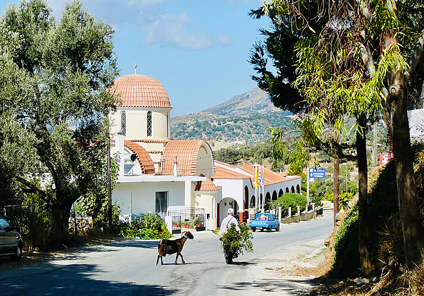 I think Fourfouras is the most interesting village in the Amari Valley in Crete.