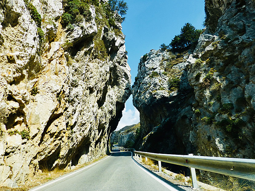 Kotsifou gorge near Plakias in southern Crete.