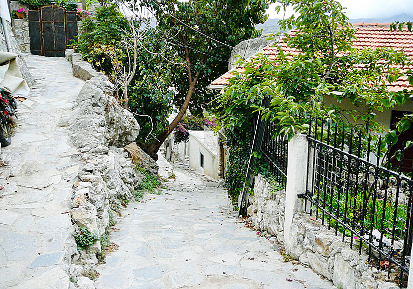 The genuine village of Spili south of Rethymnon in Crete.