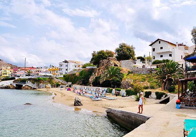 Don't miss the village of Panormos when you travel to Bali near Rethymnon in Crete.