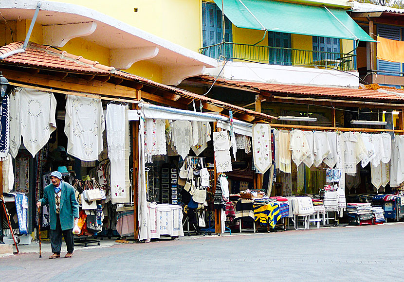 Spili in Crete is famous for its textiles and other crafts.