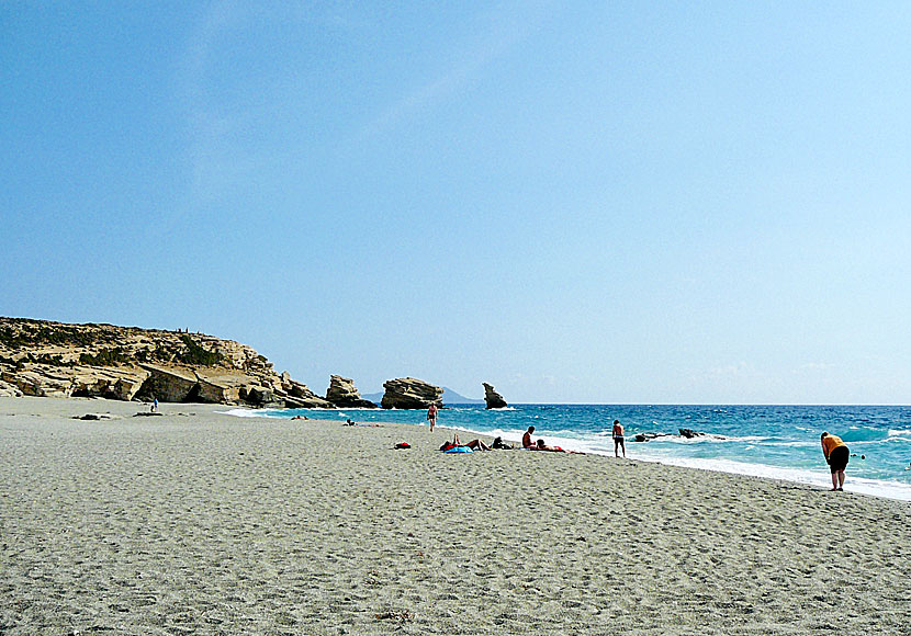 Triopetra beach in southern Crete.