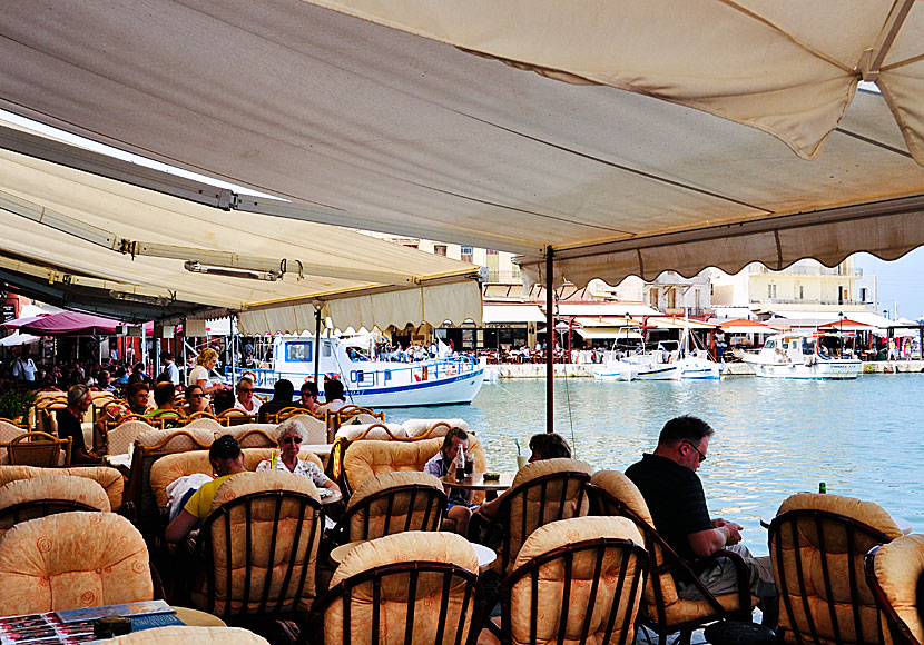 The Venetian harbour of Rethymnon is cozy and full of good restaurants.