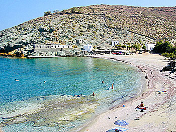Agios Georgios beach on Folegandros. 