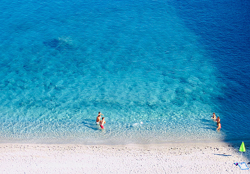 Don't miss Katergo beach when you travel to Karavostasi port on Folegandros.