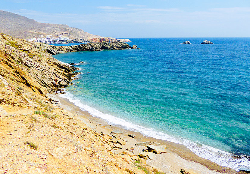 Pountaki beach on Folegandros.