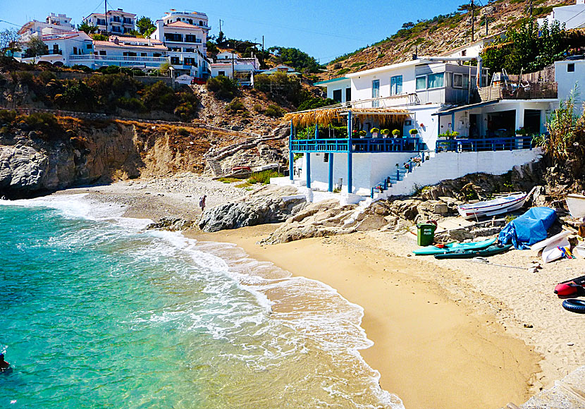 Armenistis beach on Ikaria.