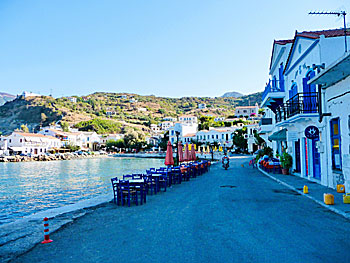 The village of Evdilos on Ikaria.
