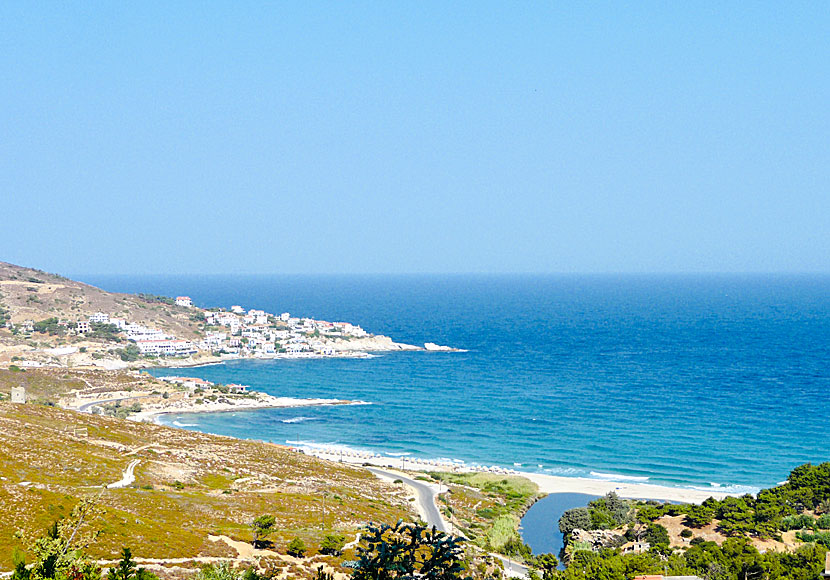 Armenistis, Livadi and Messakti on the island of Ikaria in Greece.