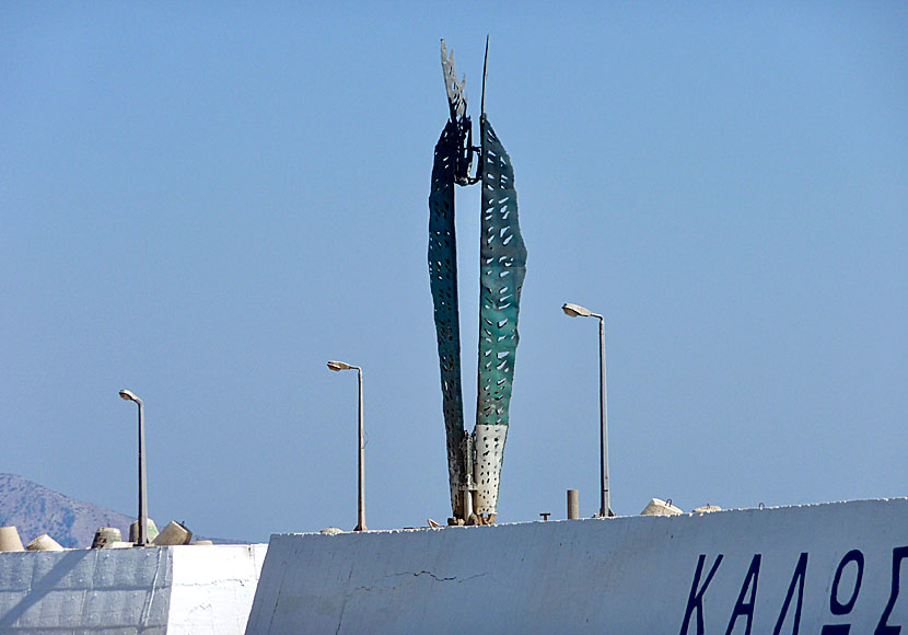 The myth of Icarus on Ikaria in Greece.