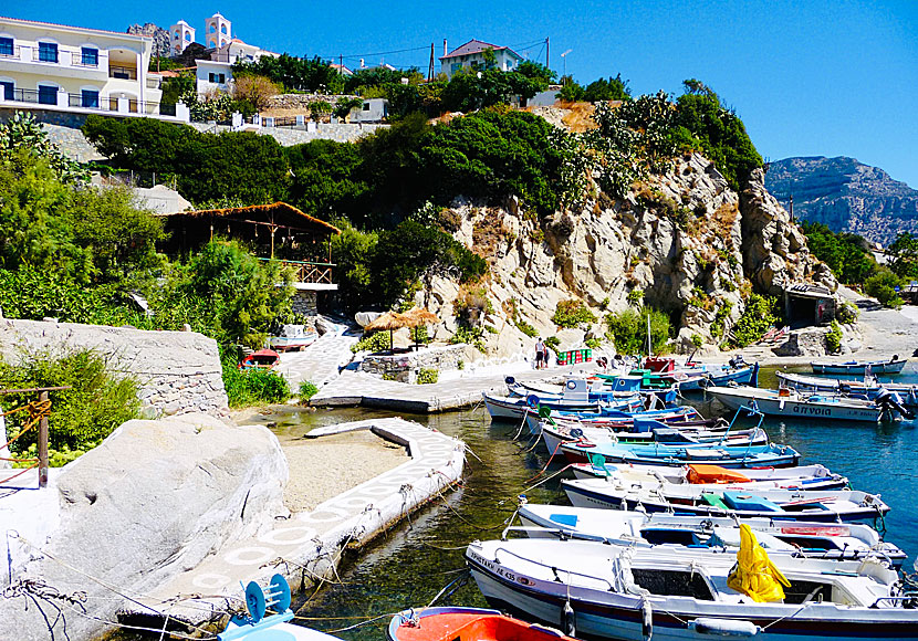 The small village of Magganitis near the Seychelles on Ikaria in Greece.