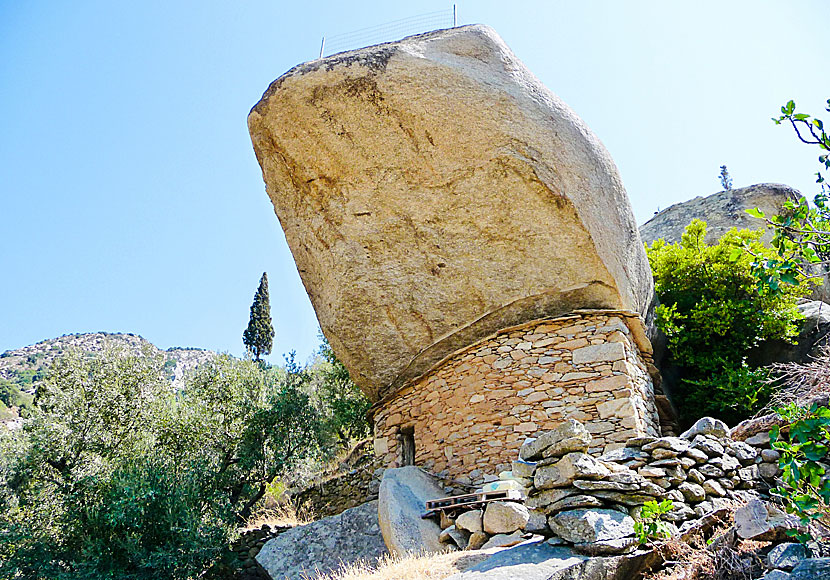 Anti-pirate house close to Mavrianou Monastery in Ikaria.