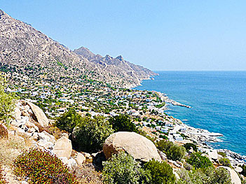 The village of Karkinagri on Ikaria.