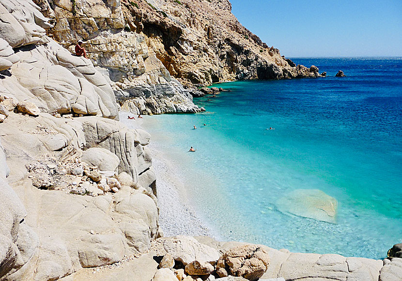 The best beaches on Ikaria. Seychelles beach.