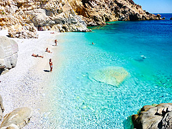 Seychelles beach on Ikaria.