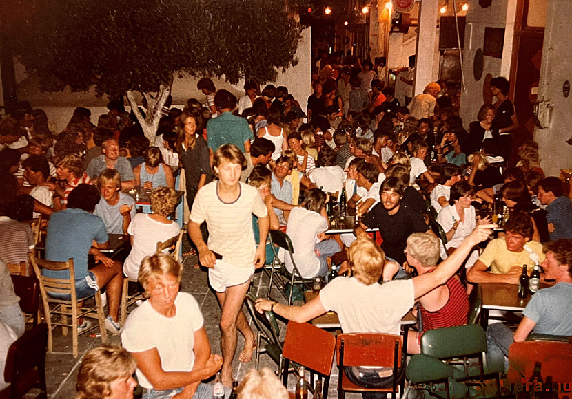 Old pictures from Chora on Ios in the Cyclades.