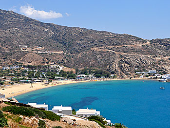 Mylopotas beach on Ios.