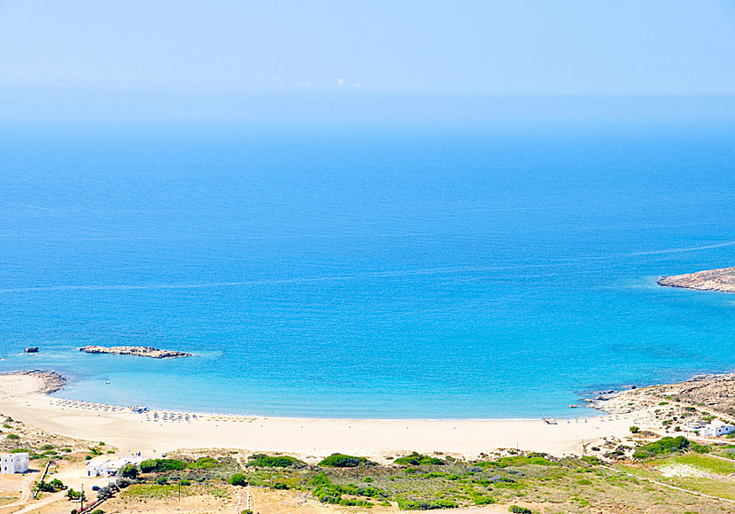 Don't miss Manganari beach when you travel to Ios in the Cyclades.