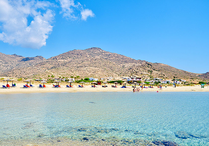 Manganari beach on southern Ios.