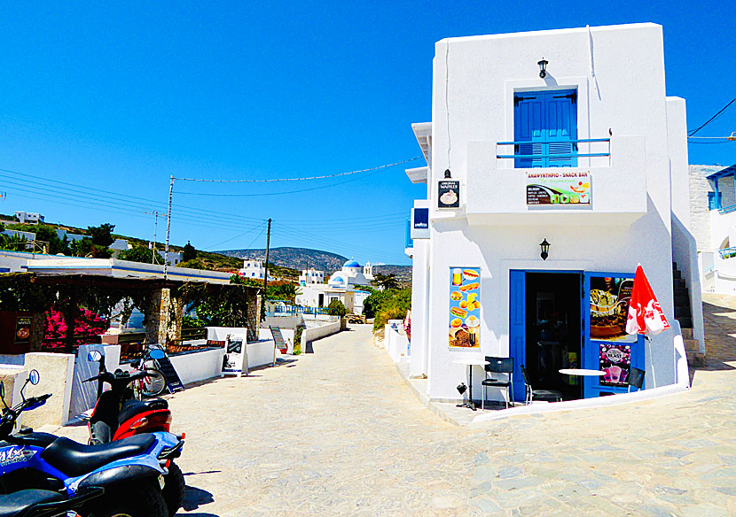 Agios Georgios church on Iraklia in the Cyclades.