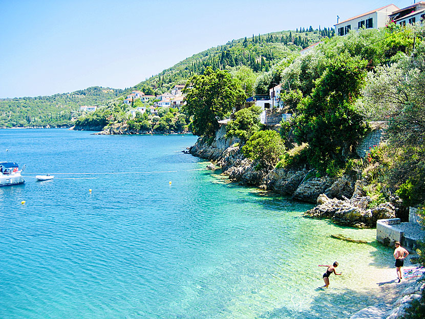 Snorkeling in Kioni on Ithaca.