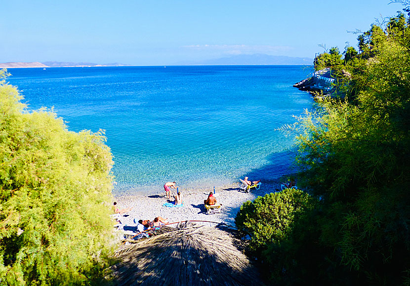 Gefyra and Therma beaches on Kalymnos.