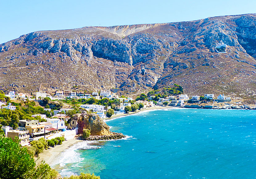 The best beaches on Kalymnos. Kantouni beach.