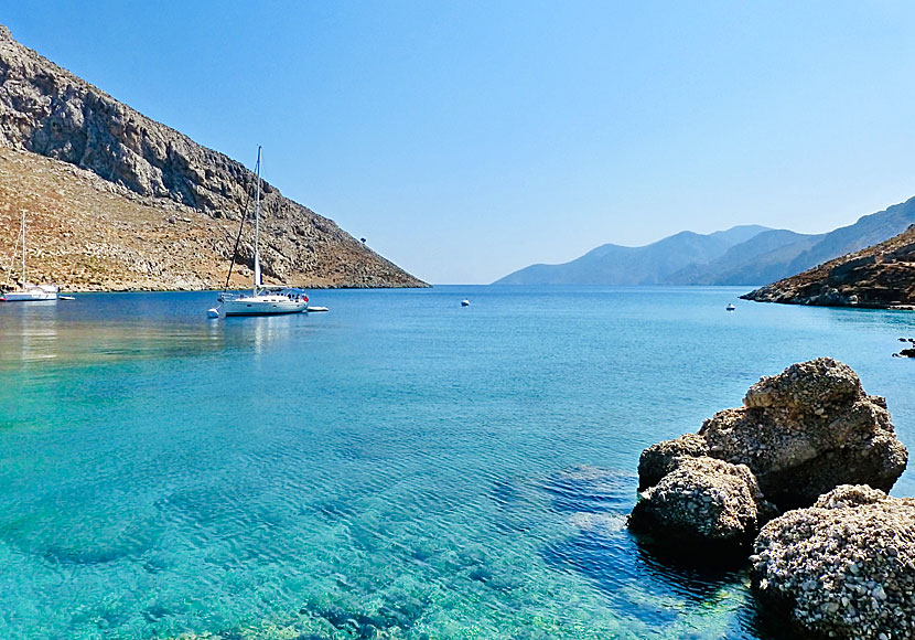 The fjord of Palionisos on Kalymnos.