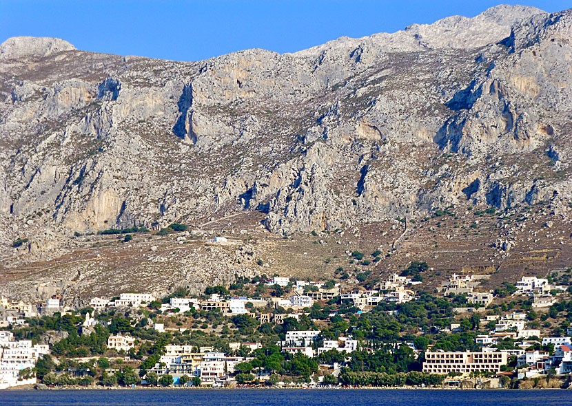 The long beach of Massouri.