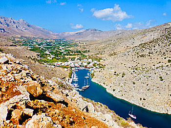 The village Rina and Vathy on Kalymnos.